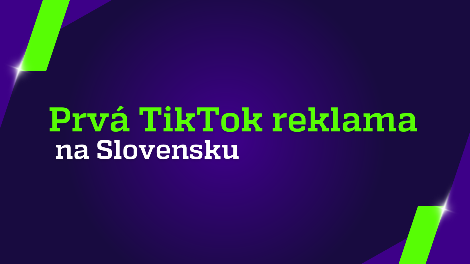 Prvá TikTok reklama u nás!
